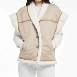 Apparis Caitlin Vest in Beige